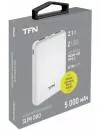 Портативное зарядное устройство TFN Slim Duo 5000mAh White фото 2