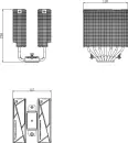 Кулер для процессора Thermalright Royal Pretor 130 Ultra (черный) icon 3