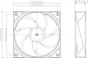 Вентилятор для корпуса Thermalright TL-H12-X28 (черный) icon 8