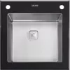 Кухонная мойка Tolero Glass TG-500 (черный) icon