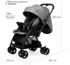 Детская прогулочная коляска Tomix Cosy V3 HP-712 (Dark grey) icon 8