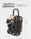 Детская прогулочная коляска Tomix Easy S1 (бежевый) icon 5
