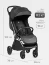 Детская прогулочная коляска Tomix Easy S1 (черный) icon 12