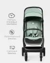Детская прогулочная коляска Tomix Easy S1 (оливковый) icon 3
