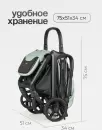 Детская прогулочная коляска Tomix Easy S1 (оливковый) icon 4