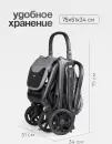Детская прогулочная коляска Tomix Easy S1 (серый) icon 10