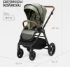 Детская прогулочная коляска Tomix Eclipse Single / HP-621A/1 (Olive) icon 4