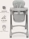 Стульчик для кормления Tomix Lucky V2 / HA-028V2 (Grey) icon 7