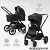 Детская универсальная коляска Tomix Prime 2 в 1 D1/2 (Black) icon 3