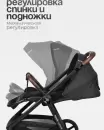 Детская универсальная коляска Tomix Selena 2 в 1 P02 (черный) icon 11