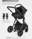 Детская универсальная коляска Tomix Selesta / SLTTRP-7 (черный) icon 10