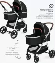 Детская универсальная коляска Tomix Sunny 3 в 1 619C (Jet Black) icon 2