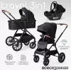 Детская универсальная коляска Tomix Travel 3 в 1 Z1/3 (Black) icon 10