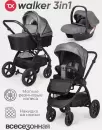 Универсальная коляска Tomix Walker 3 в 1 (Grey) icon 5