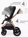 Детская прогулочная коляска Tomix Walker Lux Single (Black/Rose Gold) icon 7