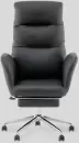 Кресло офисное TopChairs Solid с оттоманкой / DD-004-OT (черный) icon 10