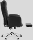 Кресло офисное TopChairs Solid с оттоманкой / DD-004-OT (черный) icon 2