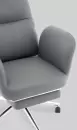 Кресло офисное TopChairs Solid с оттоманкой / DD-004-OT (серый) icon 9