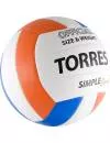 Мяч волейбольный TORRES Simple Orange V30125 фото 2