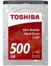 Жесткий диск Toshiba L200 Slim (HDWK105UZSVA) 500Gb фото 2