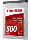 Жесткий диск Toshiba L200 Slim (HDWK105UZSVA) 500Gb фото 3