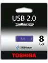 USB-флэш накопитель Toshiba TransMemory-Mini-Purple 8GB (THNU08ENSPURP/BL5) фото 3