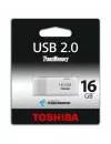 USB-флэш накопитель Toshiba TransMemory White 16Gb (THNU16HAY/BL5) фото 2