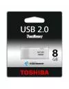 USB-флэш накопитель Toshiba TransMemory White 8Gb (THNU08HAY/BL5) фото 2