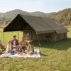 Надувная палатка UNIX Camp Sirius 4х3 зеленый (+ навес) фото 3