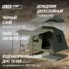 Надувная палатка UNIX Camp Vega 3х2 зеленый(+ навес) фото 3