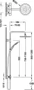 Душевая система Tres Base plus 21639502NM icon 2