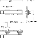 Смеситель Tres Cuadro-Tres 007.167.03.OR icon 2