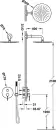 Душевая система Tres Study 26228004NM icon 2