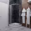 Душевой уголок Triton Альфа-Хром 90х90 (с поддоном) icon 4