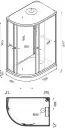 Душевой бокс Triton Коралл А 120x80 R icon 7