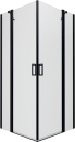 Душевой уголок Triton Тау-Блэк 90x90 (черный, без поддона) icon