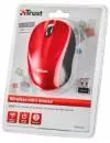 Компьютерная мышь Trust Vivy Wireless Mini Mouse Red 18477 фото 3