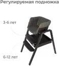 Стульчик для кормления Tutti Bambini High Chair Nova Complete (black/black) icon 3