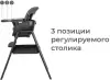 Стульчик для кормления Tutti Bambini High Chair Nova Complete (black/black) icon 6