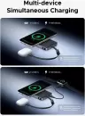 Портативное зарядное устройство Ugreen MagFlow Pro Qi2 25W 65062 10000mAh (серый) фото 2