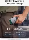 Портативное зарядное устройство Ugreen MagFlow Pro Qi2 25W 65062 10000mAh (серый) фото 4