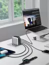 Сетевое зарядное Ugreen Nexode Pro 100W X773 65620B (серебристый/черный) фото 4