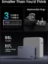 Сетевое зарядное Ugreen Nexode Pro 65W X753 25356 (серый) фото 3