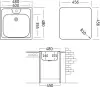 Кухонная мойка Ukinox CLM480.480-4K 0C icon 2