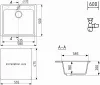 Кухонная мойка Ulgran Quartz Forte 580-01 icon 2