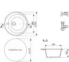 Кухонная мойка Ulgran U-101 344 icon 2