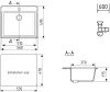 Кухонная мойка Ulgran U-104 331 icon 2