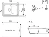 Кухонная мойка Ulgran U-201 341 icon 2