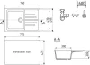 Кухонная мойка Ulgran U-400 302 icon 2