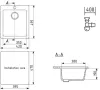 Кухонная мойка Ulgran U-404 307 icon 2